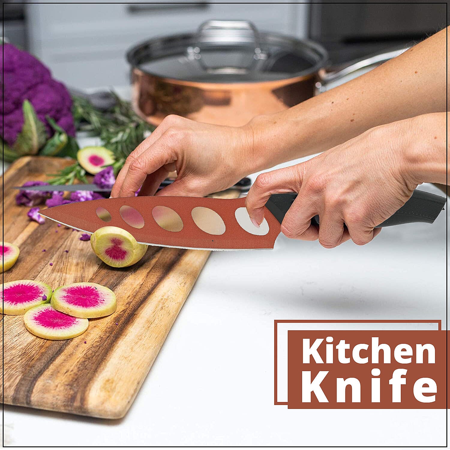 Closeout Copper Colored Kitchen Knife
