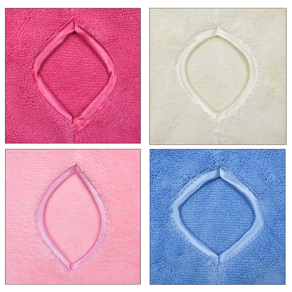 Set of 4 Multi Color Polyester Cleaning Towel image number 3
