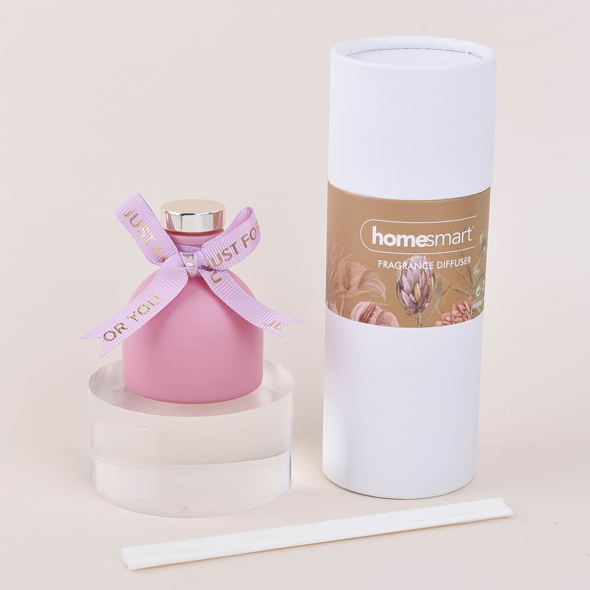 Homesmart 50ml Round Single Fragrance Diffuser (Pink- Chance) image number 0