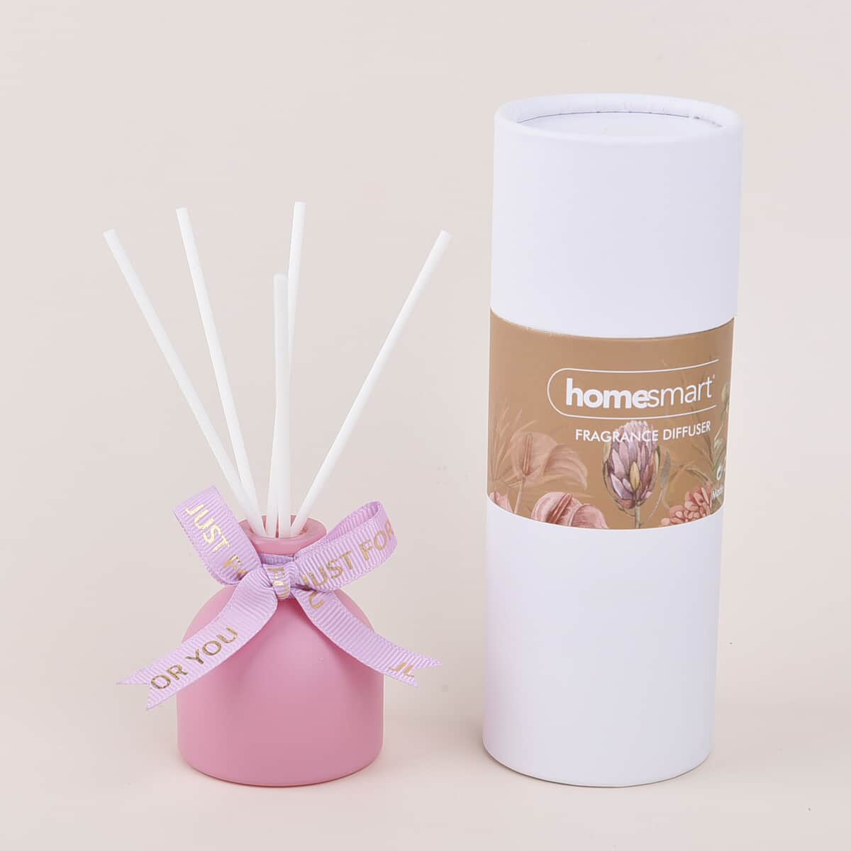 Homesmart 50ml Round Single Fragrance Diffuser (Pink- Chance) image number 1