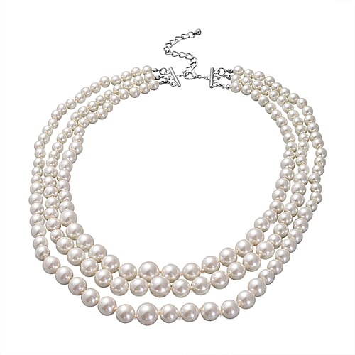 Simulated White Pearl - Product card gallery slide 1 (9431187816703)