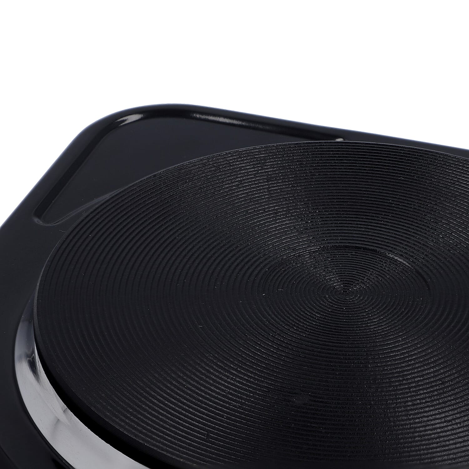 Homesmart Electric Single Burner 1000W Hot Plate with 5 Level Temperature Control and Overheat Protection- Black