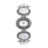 Strada Japanese Movement White Howlite Bracelet Watch in Silvertone 100.00 ctw image number 0