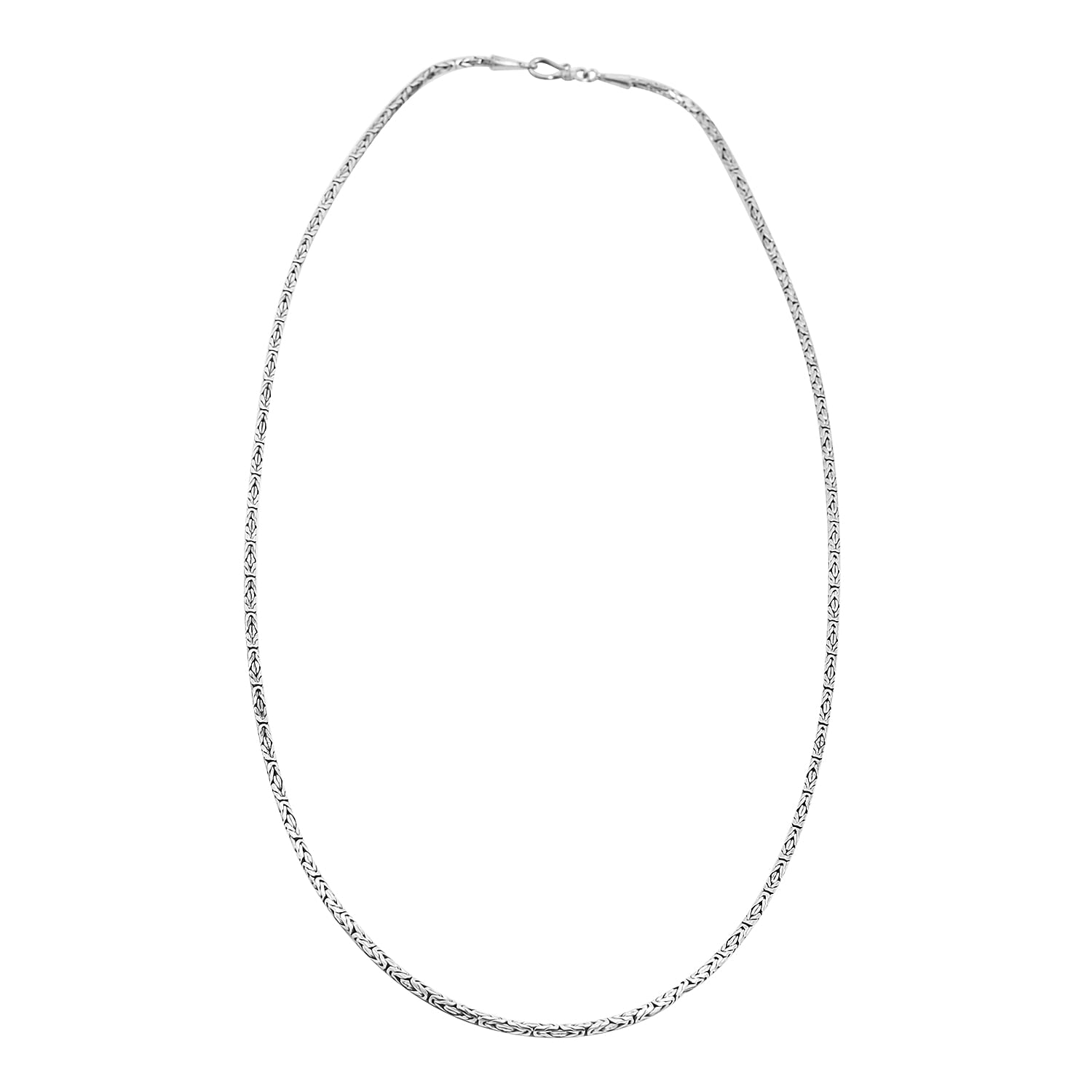 Bali Legacy Sterling Silver Borobudur Necklace 30 Inches 35.80 Grams