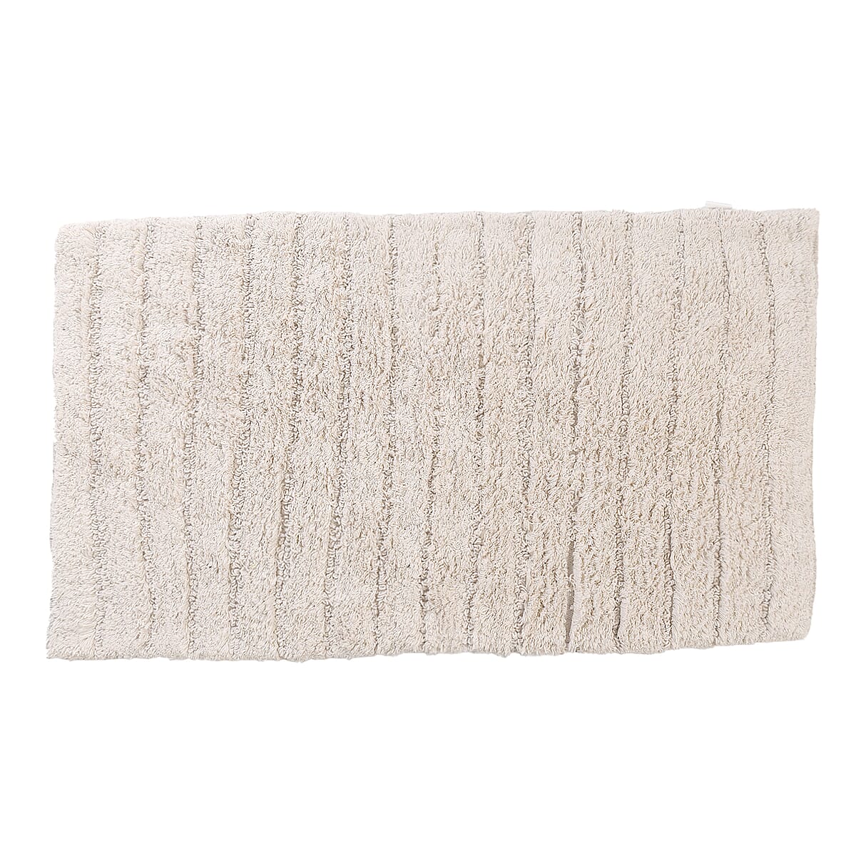 Set of 2 Brown Bath Mat with Latex Backing image number 0