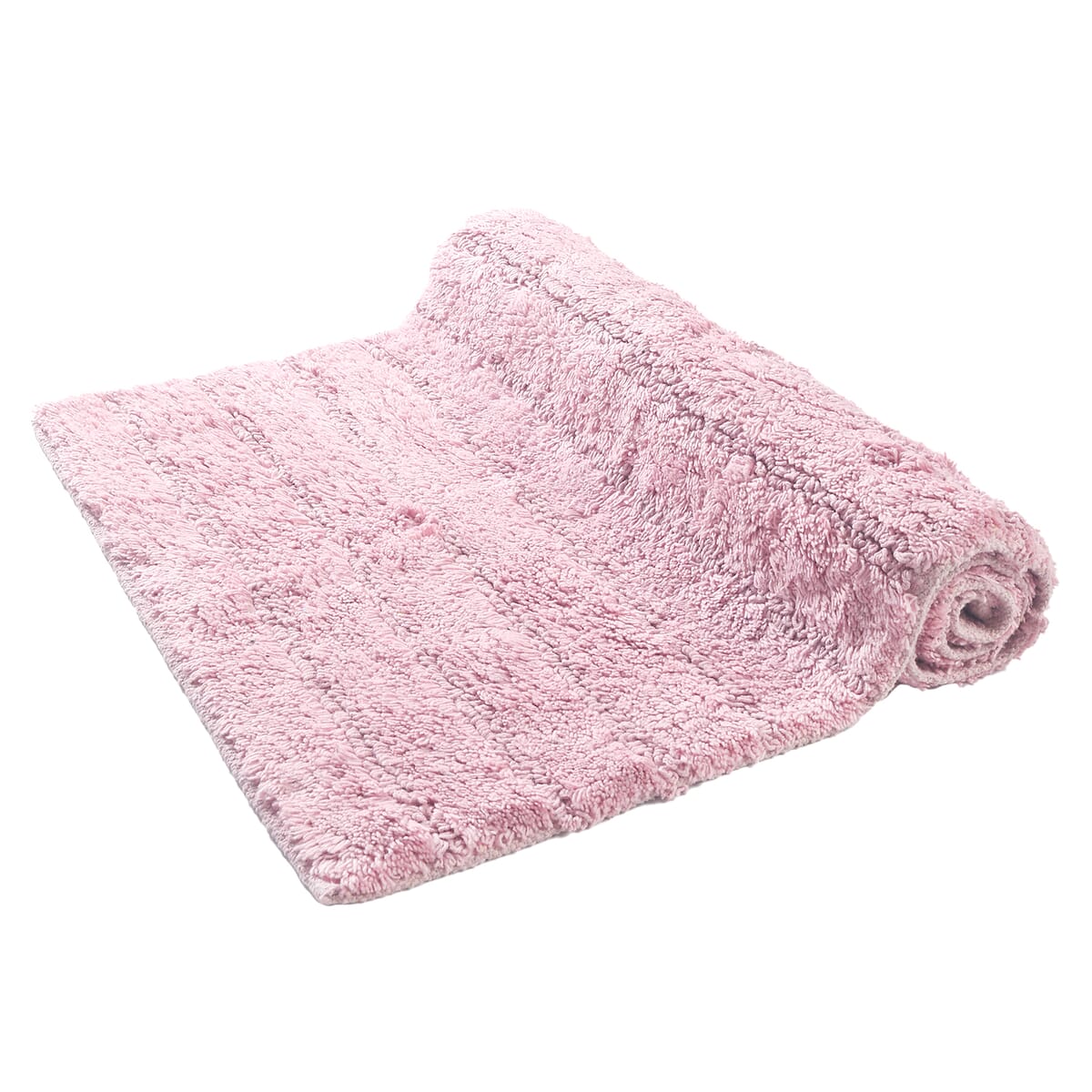 Set of 2 Blush Bath Mat with Latex Backing image number 5