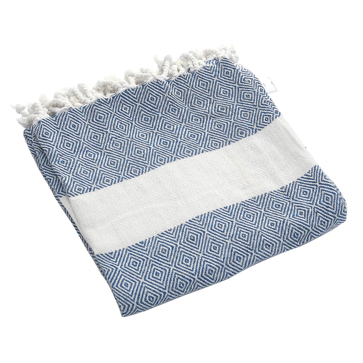 Cotton Woven Throw Blanket image number 1