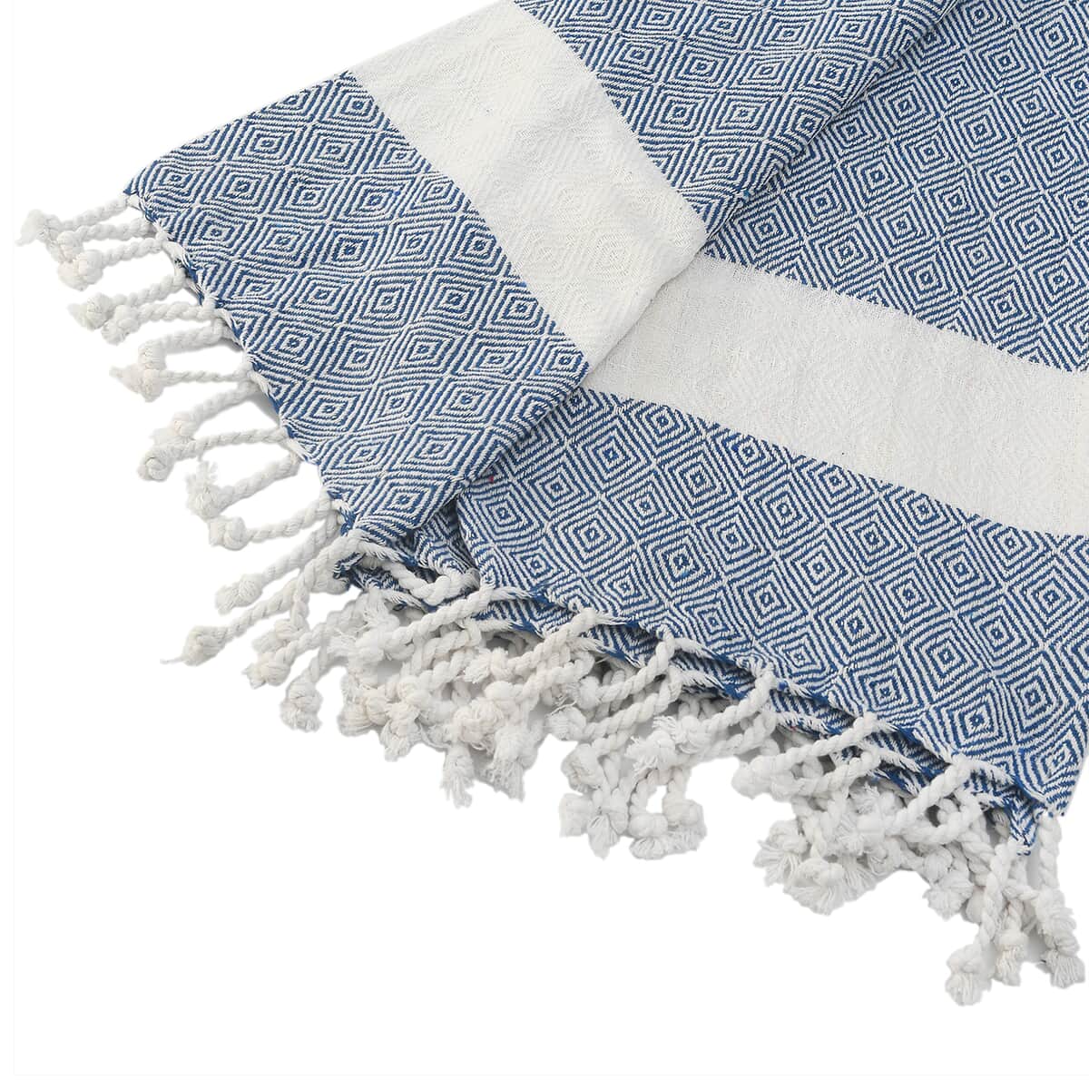 Cotton Woven Throw Blanket image number 2