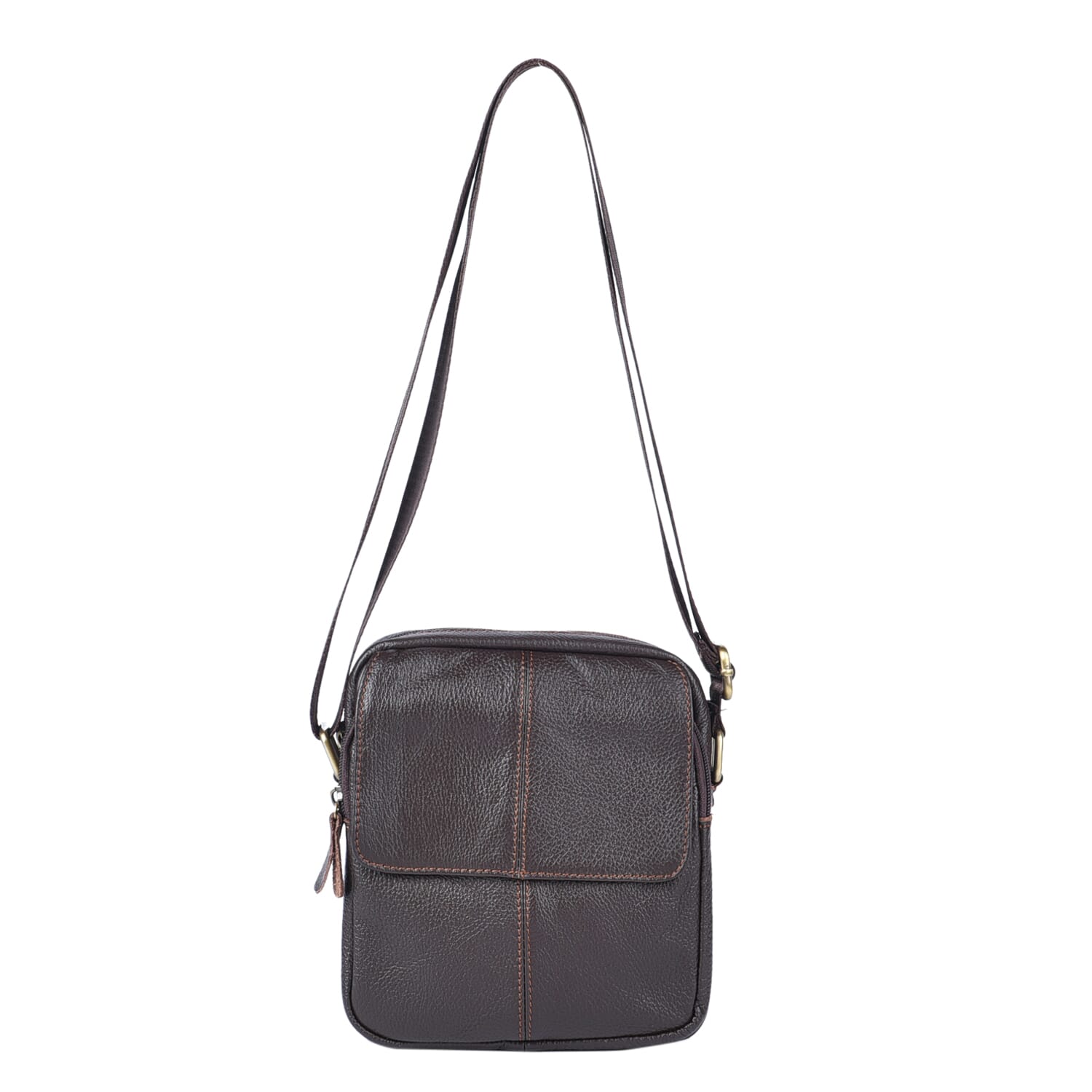 Basic front discount flap crossbody bag