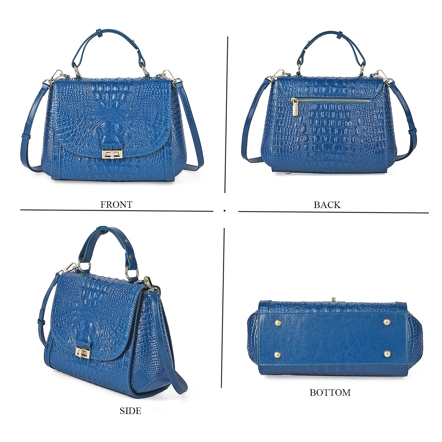 バッグ crocodile buckle leather bag Crocodile Belt Bag – JXF Leatherworks