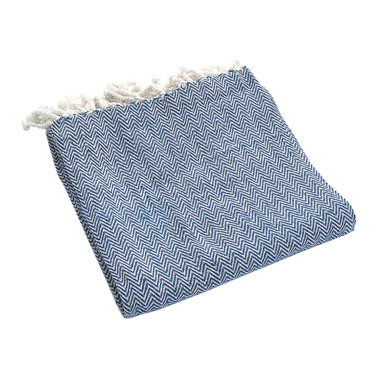 Cotton Woven Throw Blanket image number 1