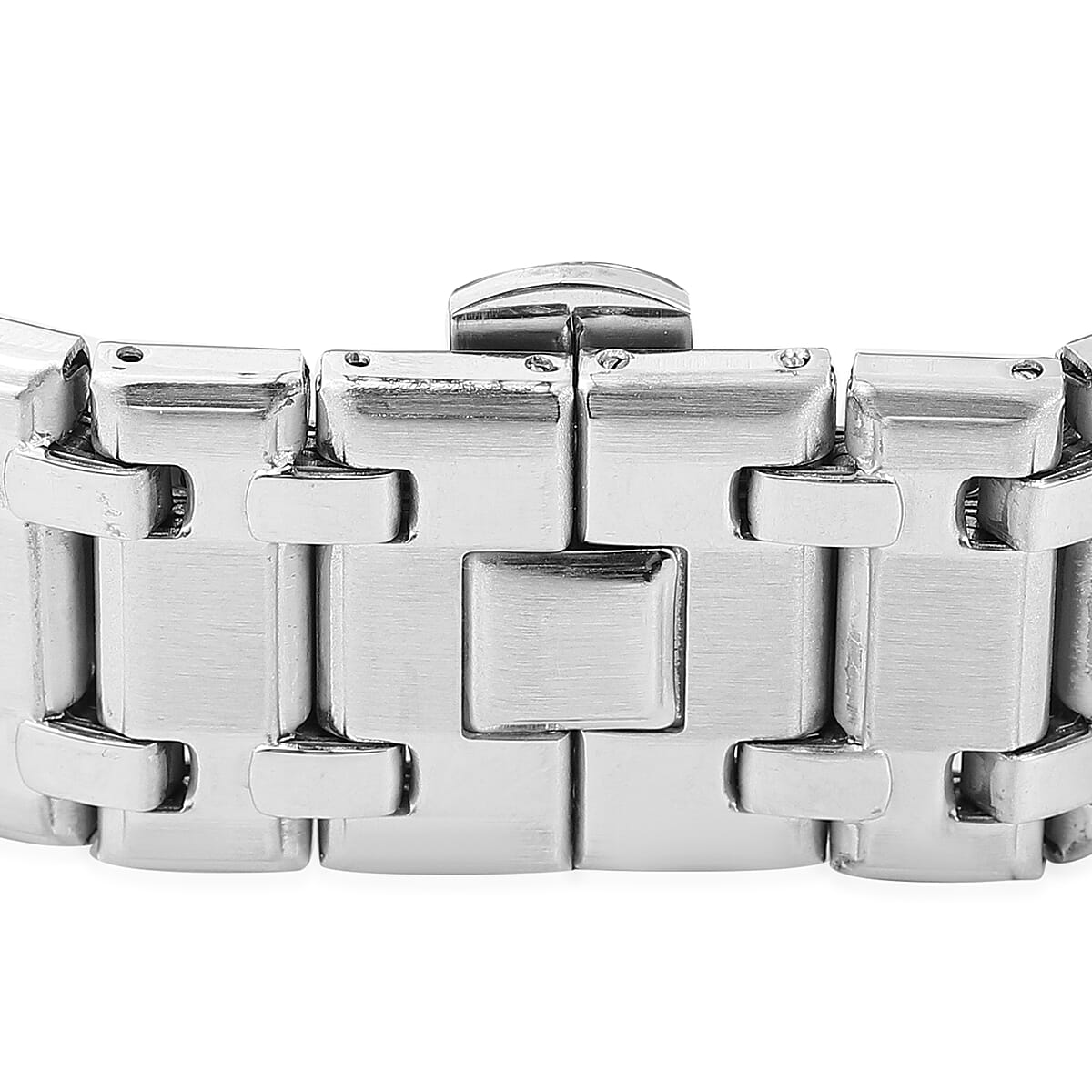 Genoa Automatic Mechanical Movement Octagonal Dial Watch in Stainless Steel Strap (46mm) image number 4