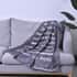 Homesmart Gray Letters Printed Flannel Blanket , Soft Blanket , Bed Throws , Cozy Blanket , Throw Blanket image number 0