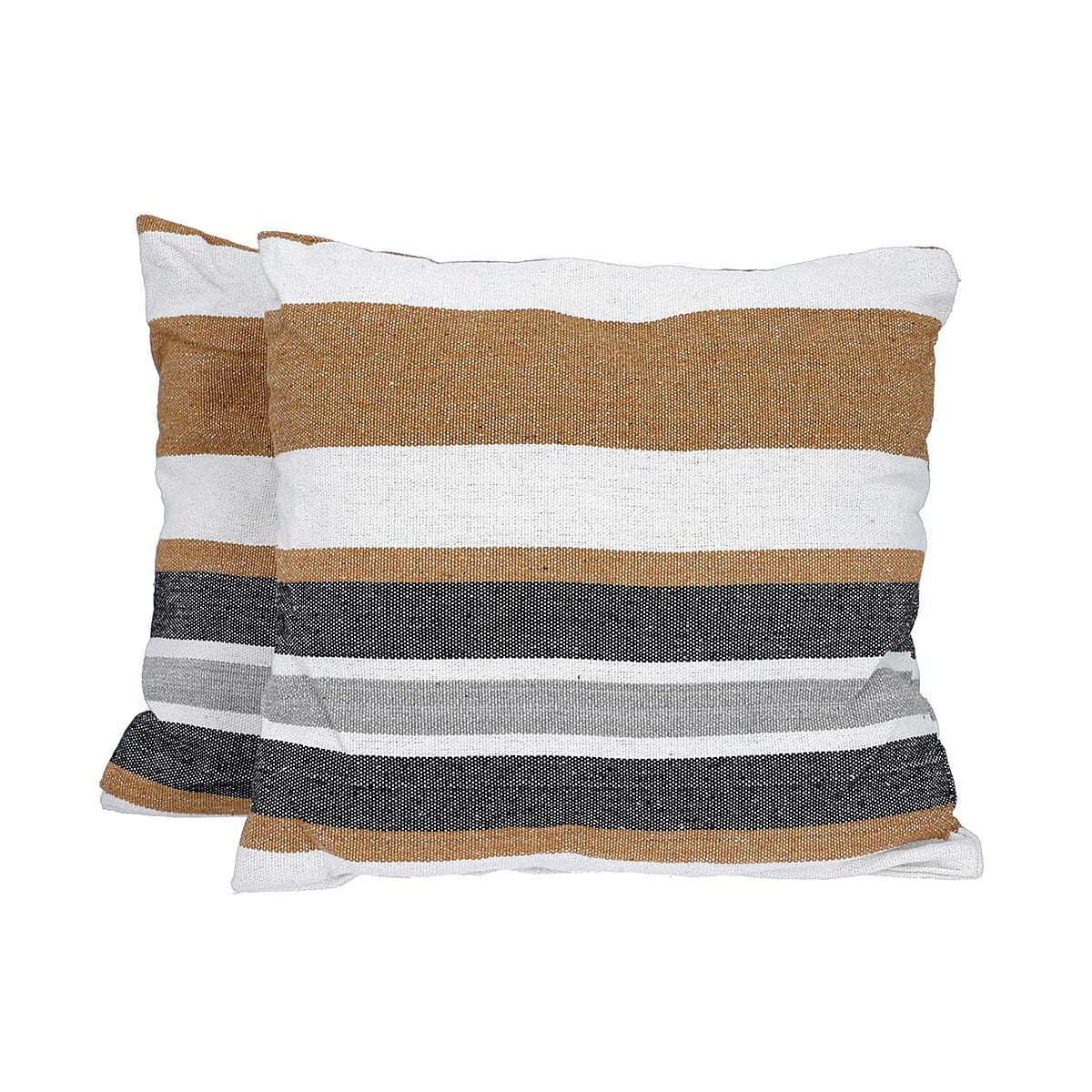 White Hanging Rope Hammock Chair with 2 Seat Cushions Included image number 4