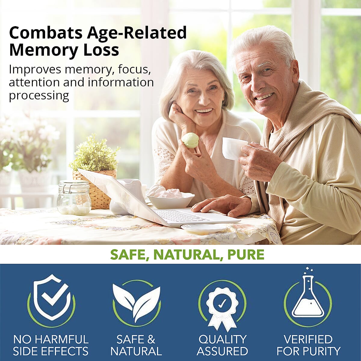 Thera Botanics Cebria Ultra Blend Memory Boost Dietary Supplement (30 Daily Capsule) image number 2