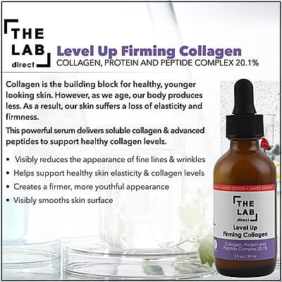 The Lab Direct - Level-Up Firming Collagen 2oz (Ships in 5-7 Business Days)
