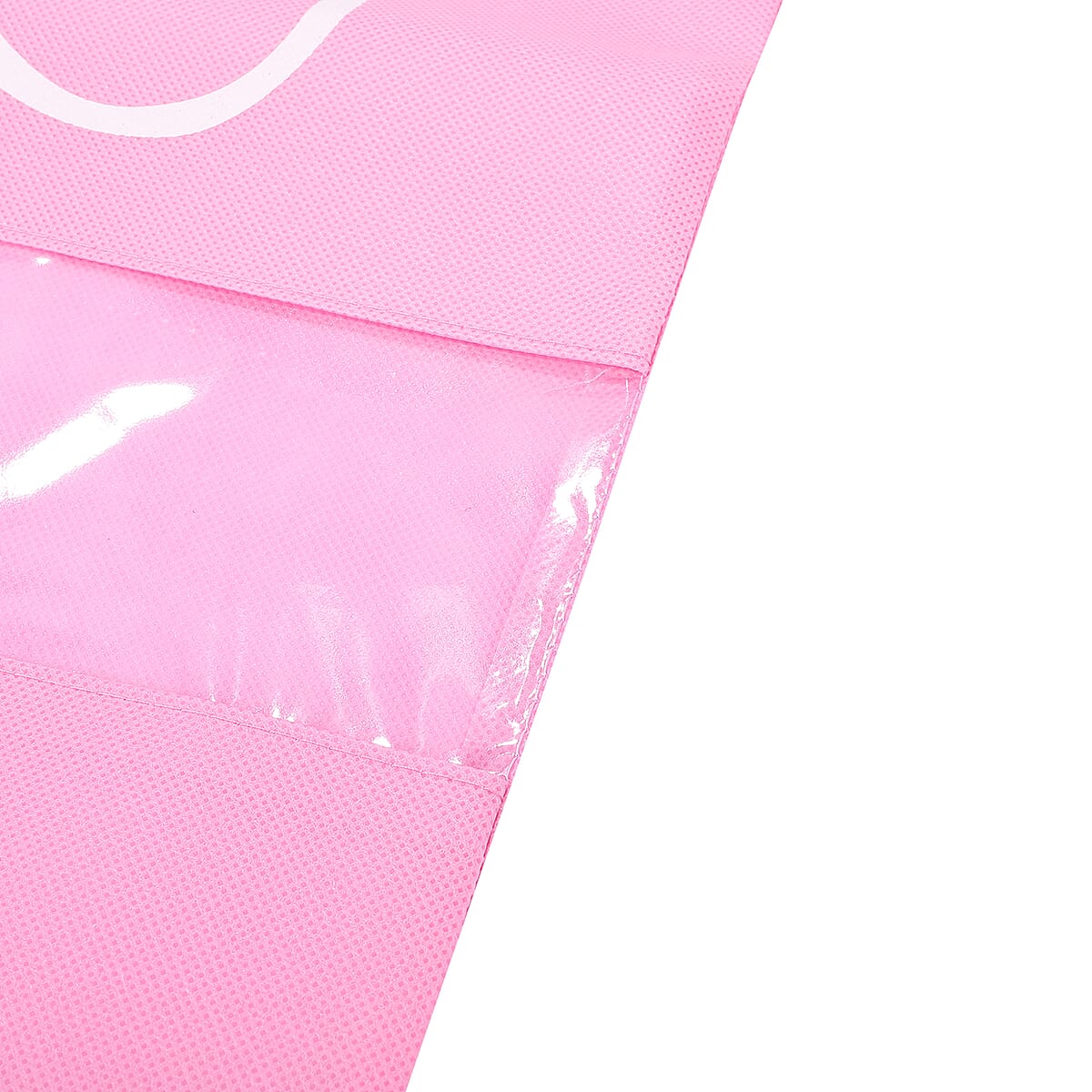 Set of 8 Non-Woven Shoe Bag- Red, Pink, Light Blue, Dark Gray image number 4