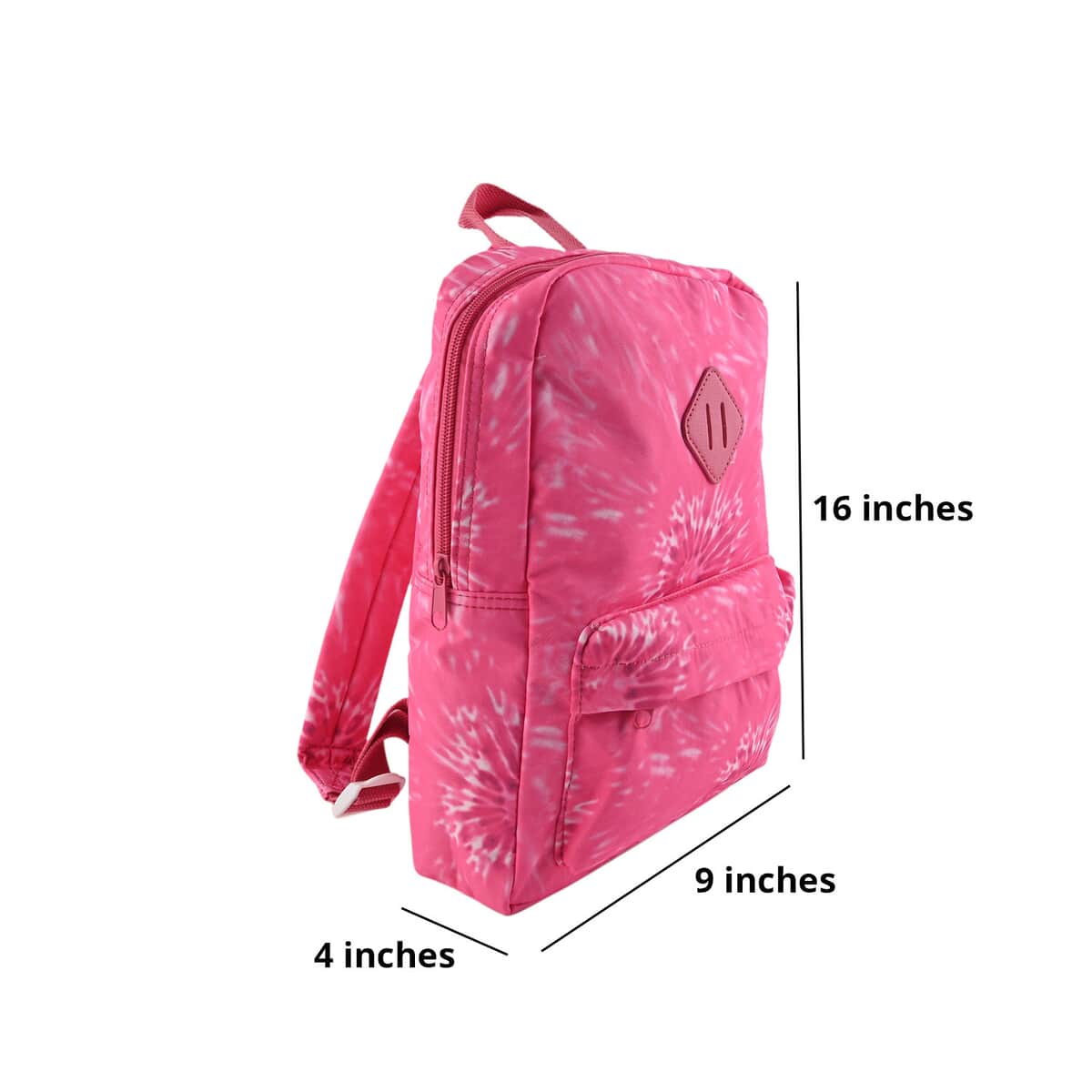 Le Chateau Pink Tie Dye Backpack , Travel Backpack , Mini Backpack , Laptop Backpack , Backpacks for School image number 2
