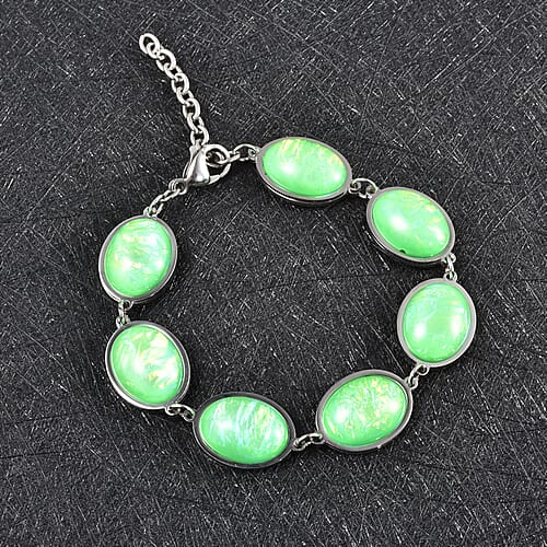 Lab Created Green Opal - Product card gallery slide 2 (9431222878463)
