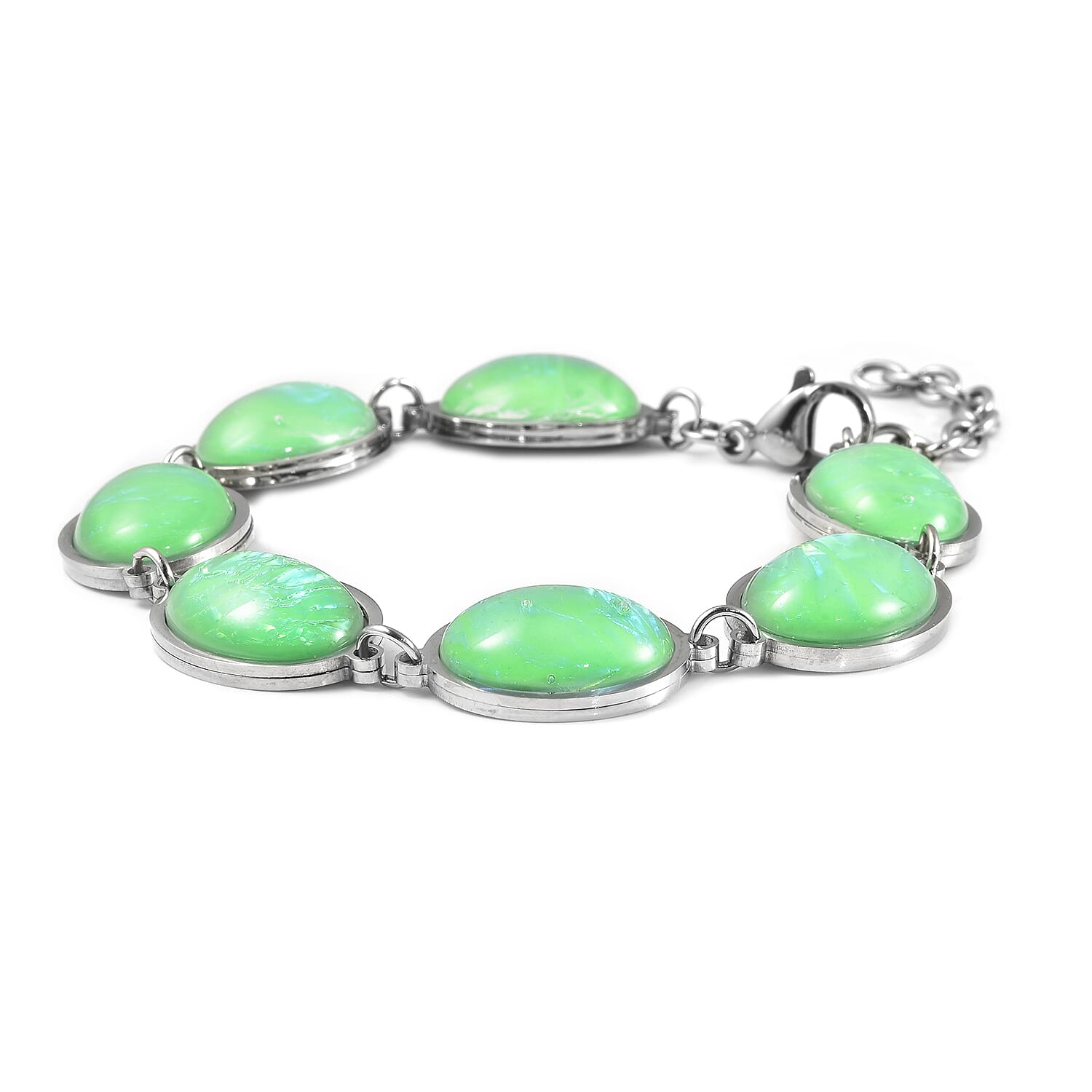 Lab Created Green Opal - Product card gallery slide 3 (9431222878463)