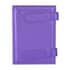 Purple Faux Leather 4 Page Book Design Earrings Holder image number 0