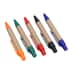 Set of 5 Pens with Extendable Kids Funny Characters Stationary Box - Blue image number 5