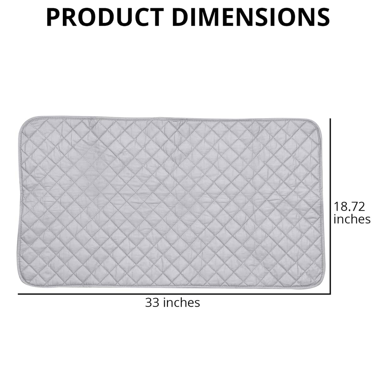 Silver Color Portable Ironing Mat image number 3