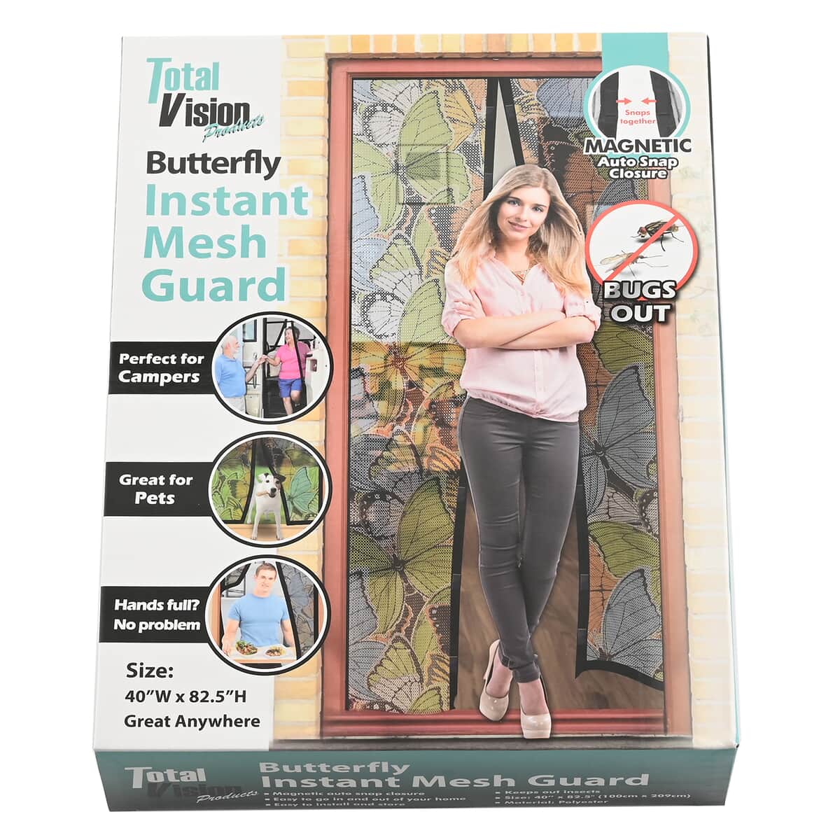 TOTAL VISION Butterfly Instant Mesh Guard image number 0