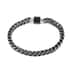 Wheat Chain Bracelet in Black Oxidized Stainless Steel (8.50 In) 26.80 Grams image number 1