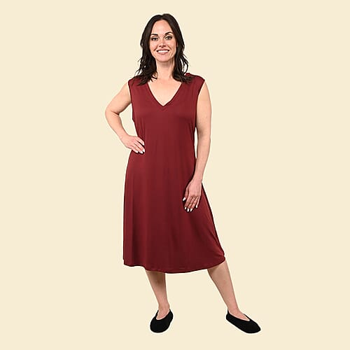 Burgundy / S - Product card gallery slide 1 (9431206330623)