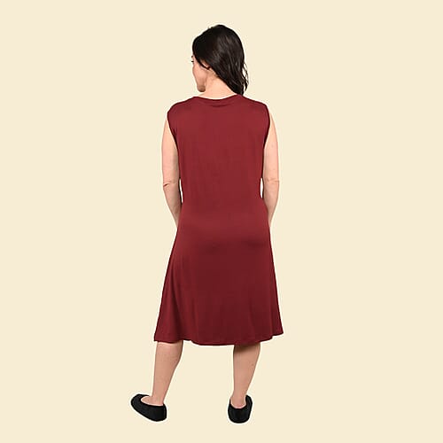 Burgundy / S - Product card gallery slide 2 (9431206330623)
