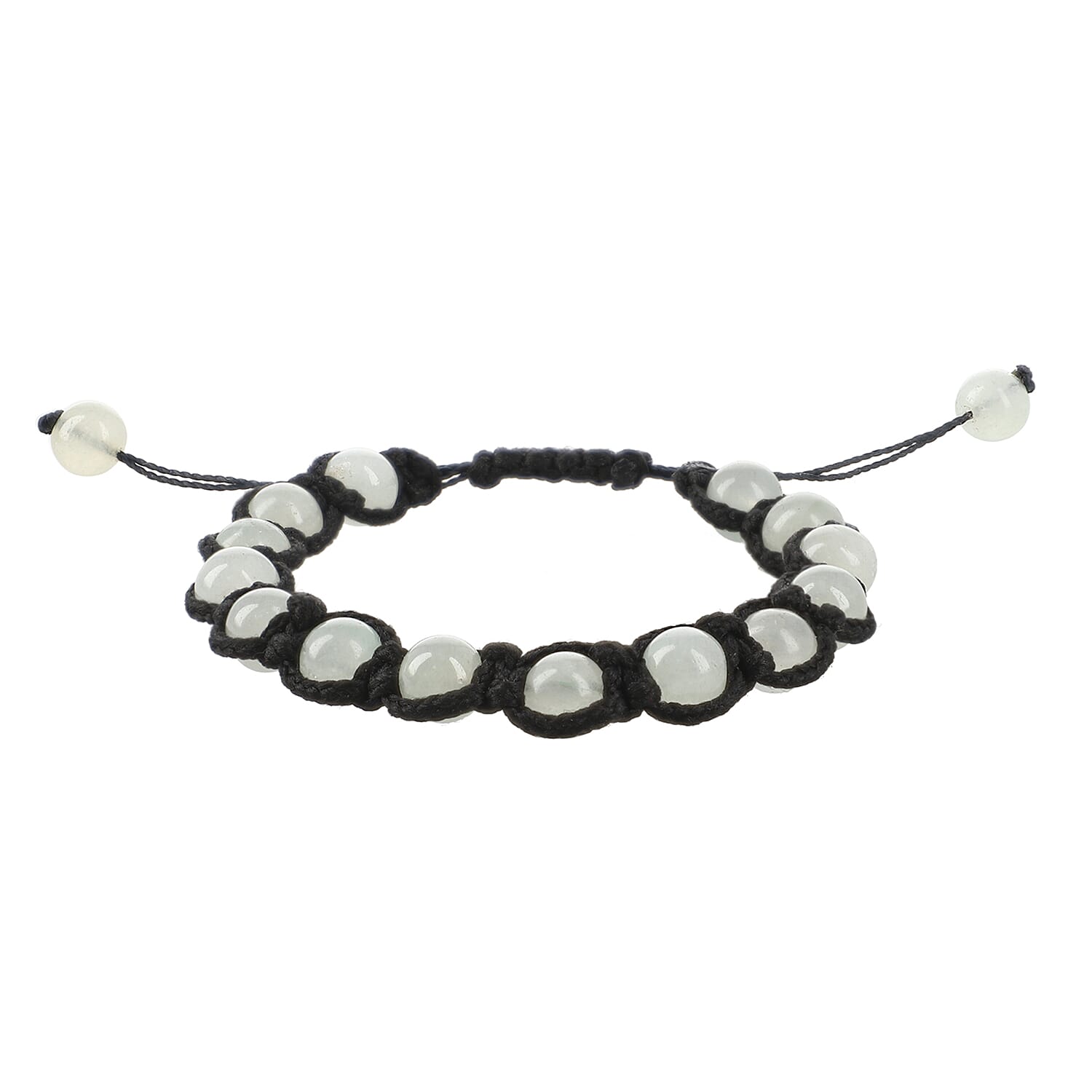 Green Aventurine Weaved Adjustable Bracelet 125ctw