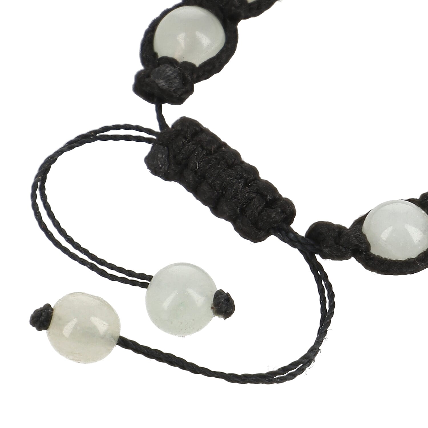 Green Aventurine Weaved Adjustable Bracelet 125ctw