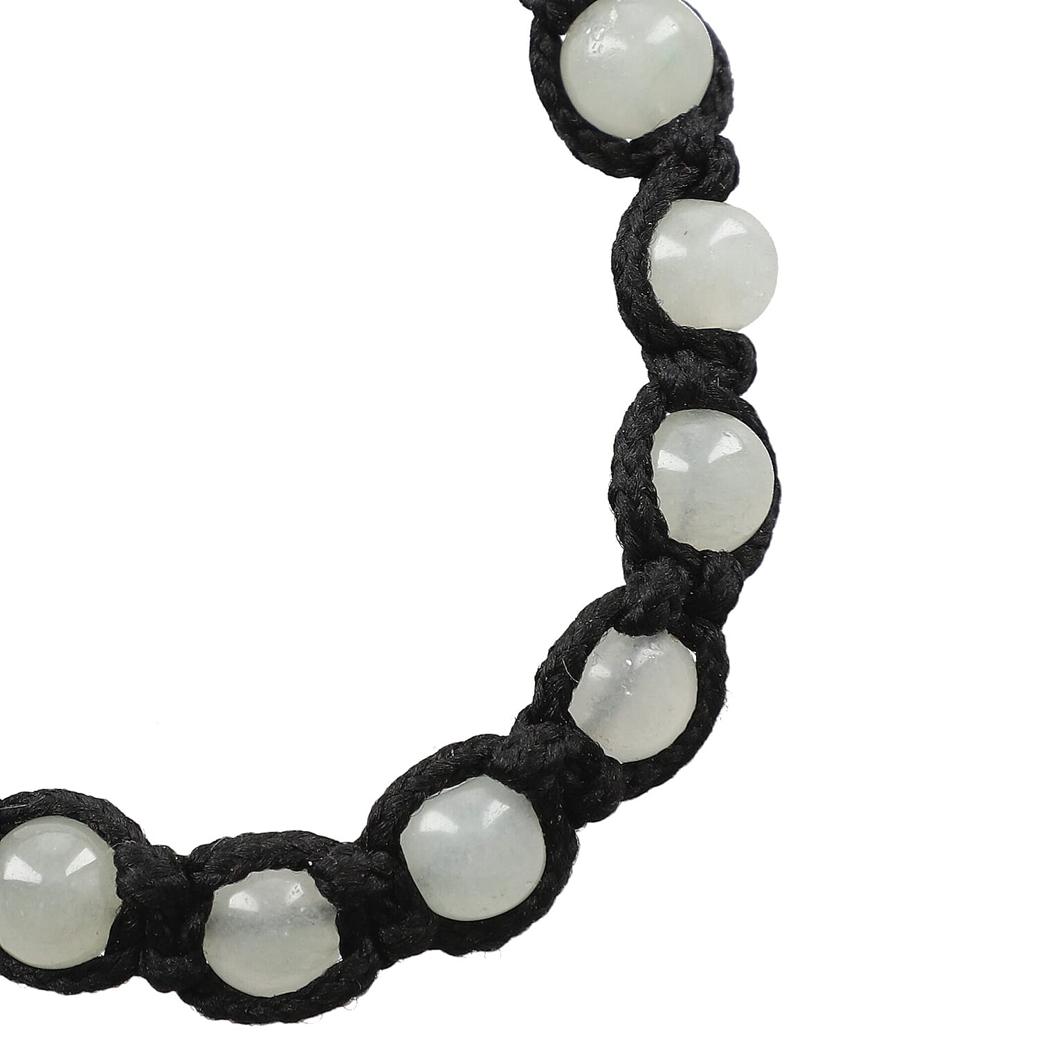 Green Aventurine Weaved Adjustable Bracelet 125ctw