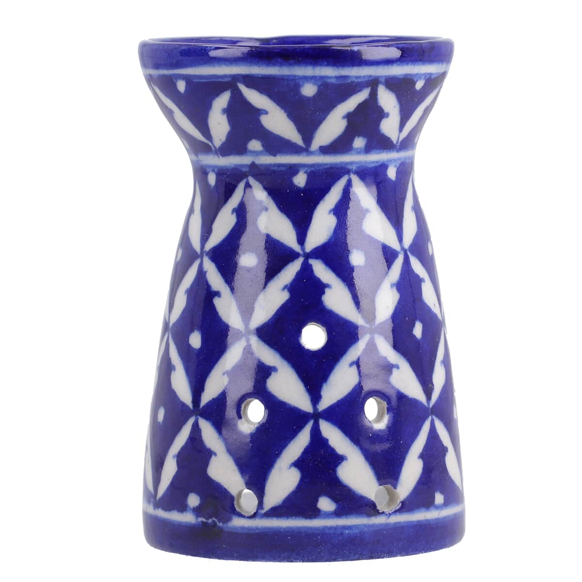 BLUE POTTERY HANDMADE AROMA OIL DIFFUSER image number 4