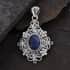 BALI LEGACY Tanzanite Carved Pendant in Sterling Silver (7 g) 9.00 ctw image number 1
