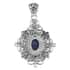 BALI LEGACY Tanzanite Carved Pendant in Sterling Silver (7 g) 9.00 ctw image number 3