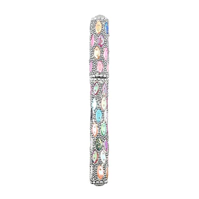 Set of 3 Silver Color Blink Pens, Key Chain Pen and Pearl Pen