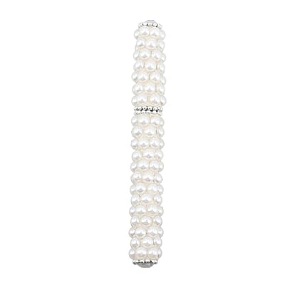 Set of 3 Silver Color Blink Pens, Key Chain Pen and Pearl Pen