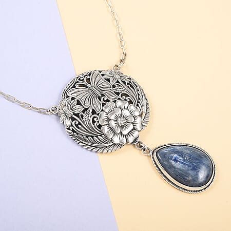 18 / Kyanite / 925 Silver - Product card gallery slide 2 (10176812187961)