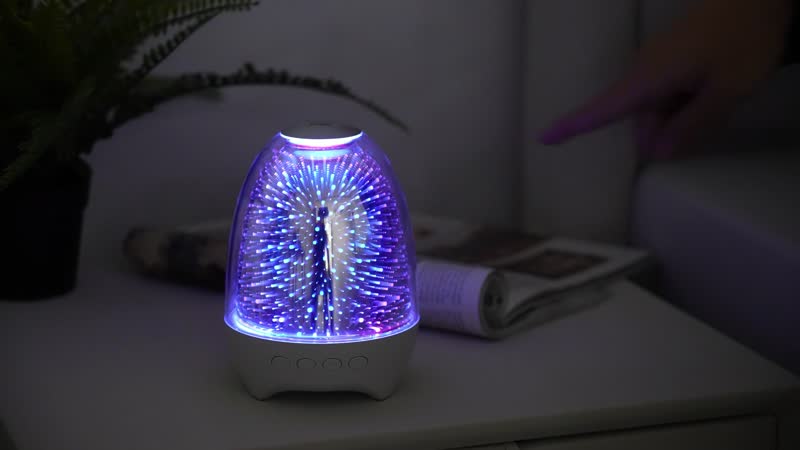 Underwater World Theme 3D LED Light Speaker (4.33"x5.91") (Battery:2000mAH included)