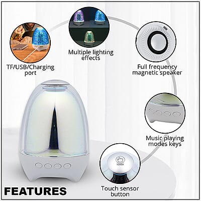 Ocean Theme 3D LED Light Speaker (Battery:2000mAH included)