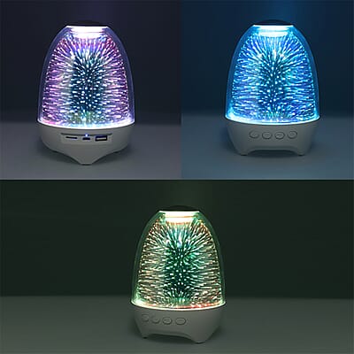 Ocean Theme 3D LED Light Speaker (Battery:2000mAH included)