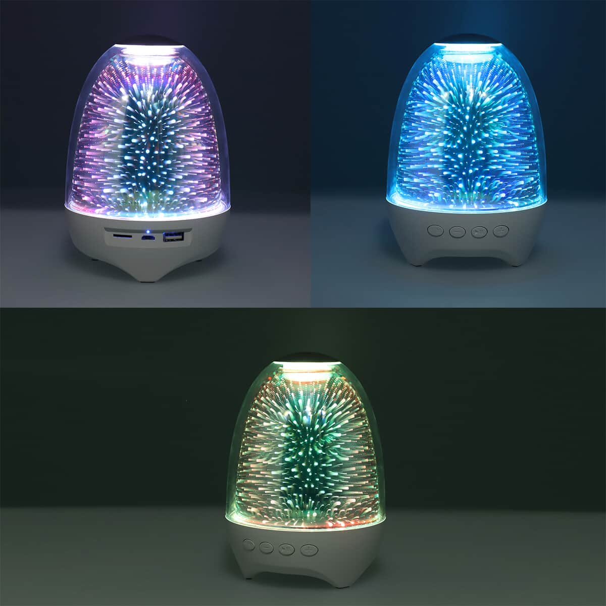 Ocean Theme 3D LED Light Speaker (Battery:2000mAH included) image number 5
