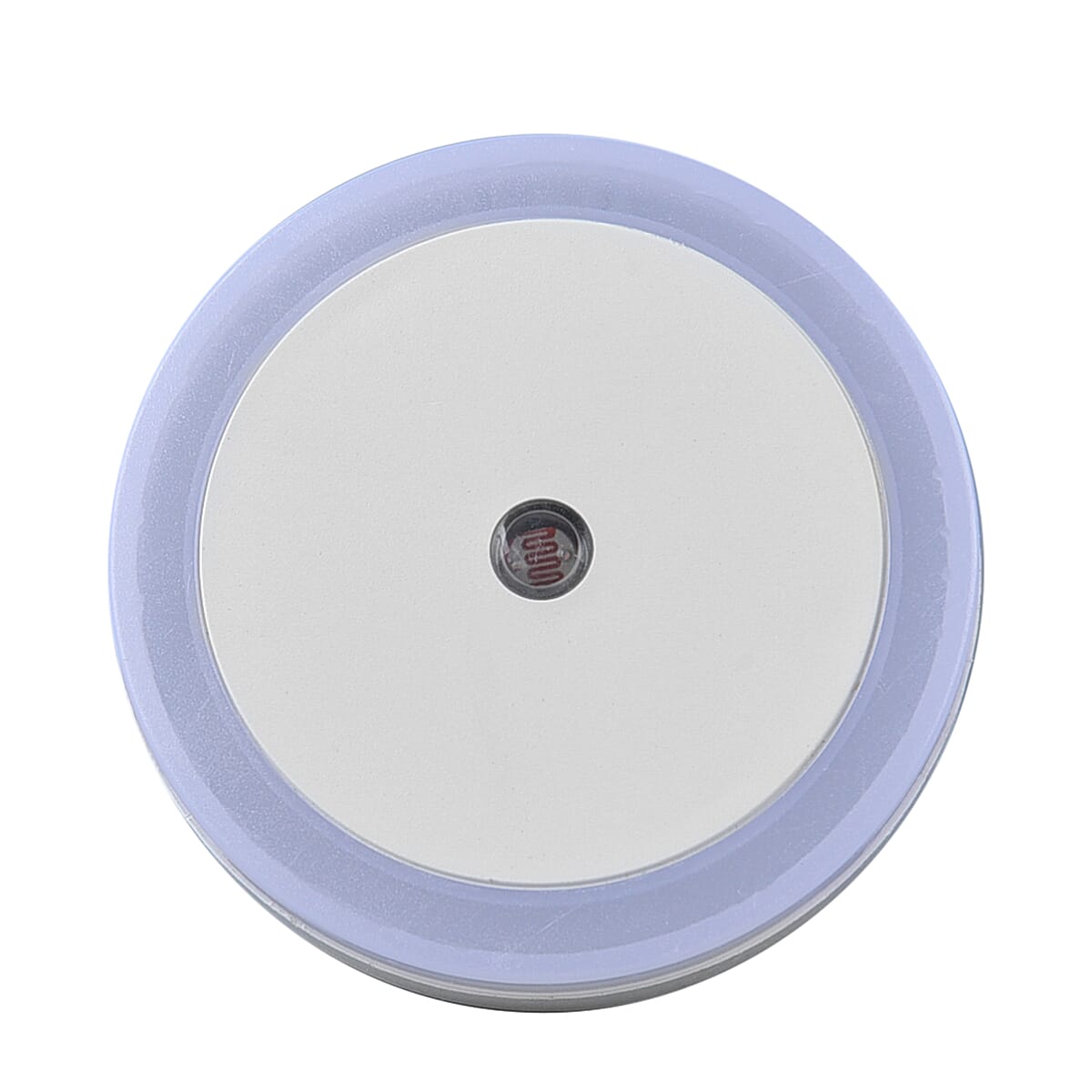 Set of 6 White Round Plug-in Night LED Light with Sensitive Light Sensor image number 0