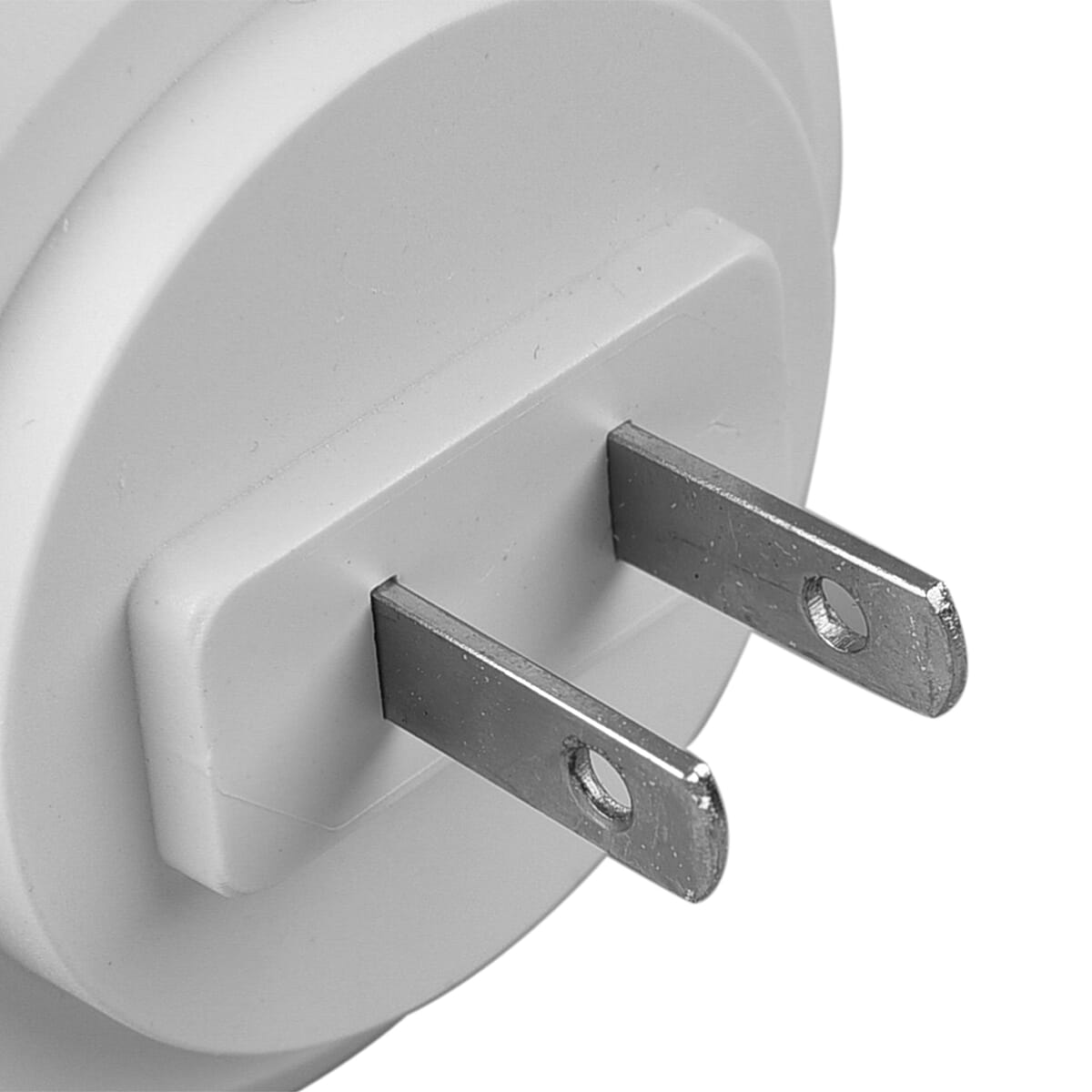 Set of 6 White Round Plug-in Night LED Light with Sensitive Light Sensor image number 4