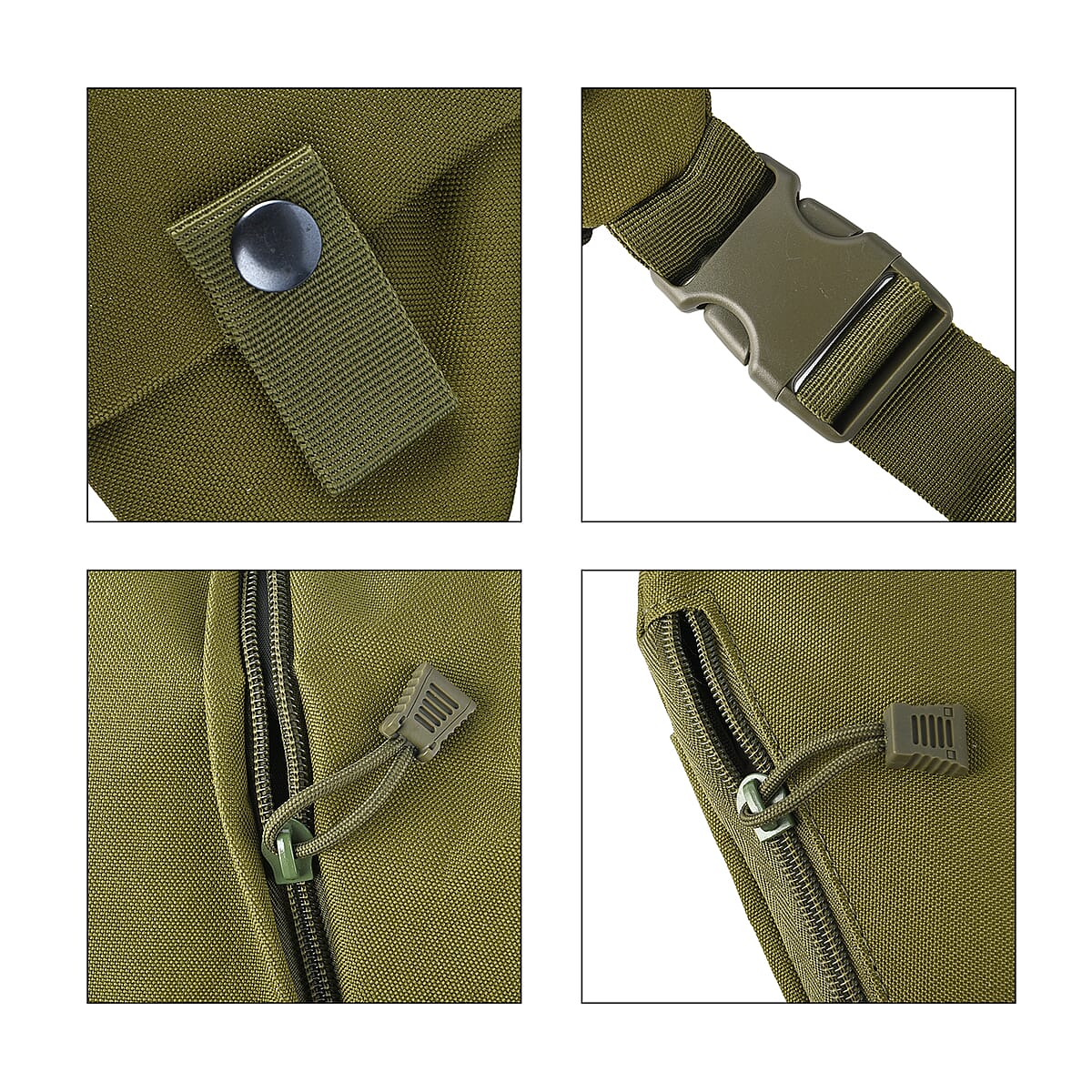 Green Nylon Anti-Thief Bag (12"x9") image number 5
