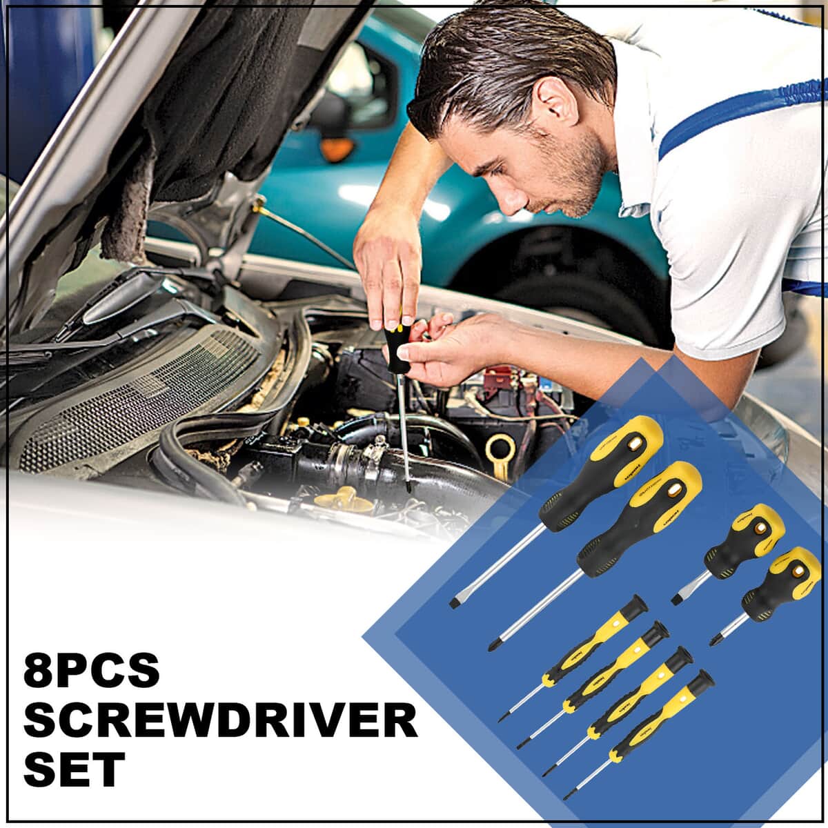 8pc Screwdriver Set image number 1