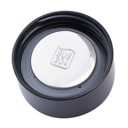 Elite Shungite Filter Infuser and Temperature Sensor Smart Water Bottle (LED Display, Long Filter) - Black image number 4
