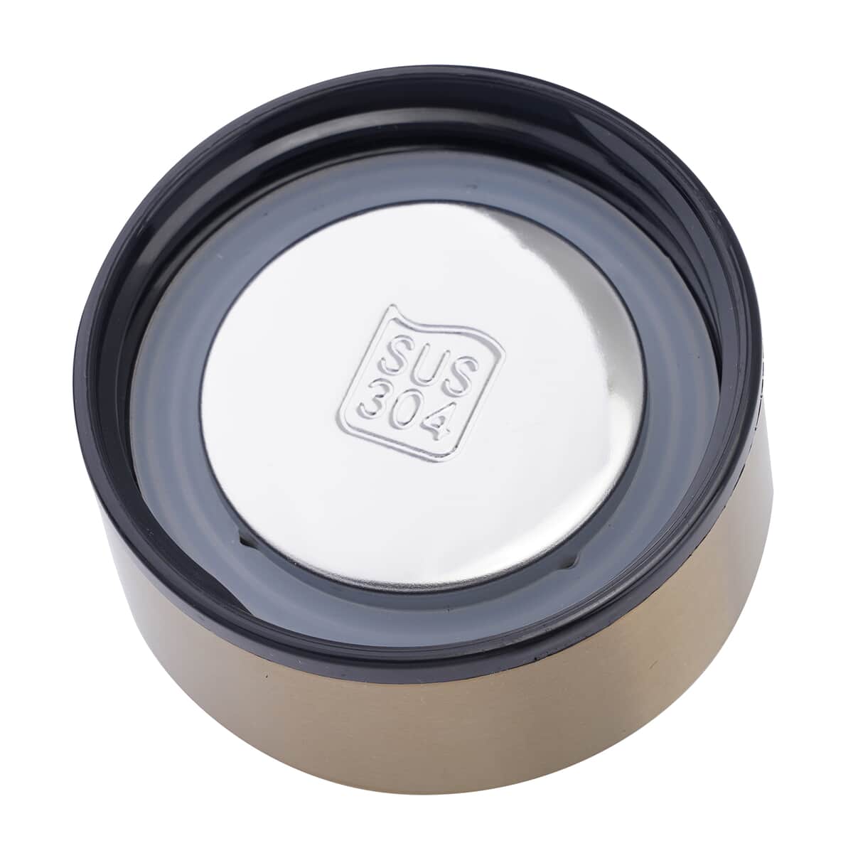 Elite Shungite Filter Infuser and Temperature Sensor Smart Water Bottle (LED Display, Long Filter) - Gold image number 4